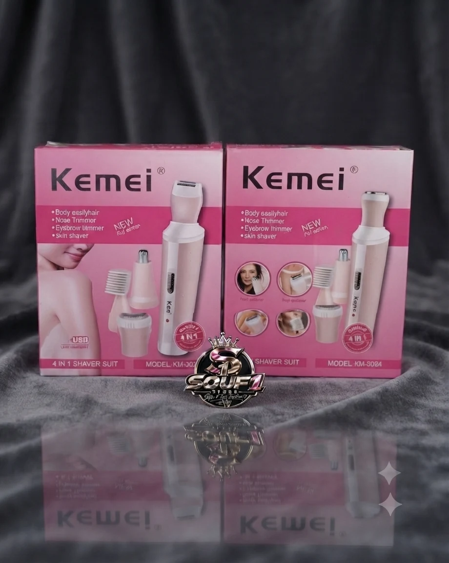 Kemei Now Full edition 4 IN 1 SHAVER SUIT